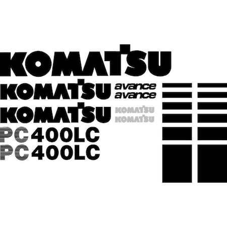 Aftermarket Decal Set KMPC400-6DECALSET